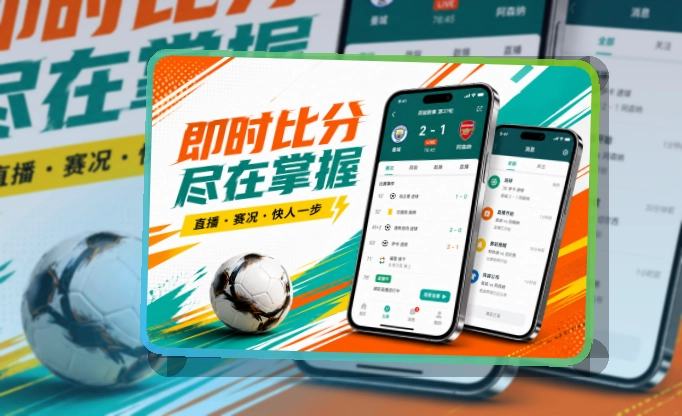 圆环亮点区 · 手机端赛事入口 · 赛事信息跟进更连贯界面展示